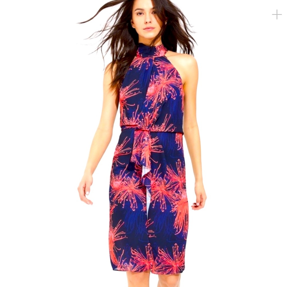 Halston Heritage Halter Dress